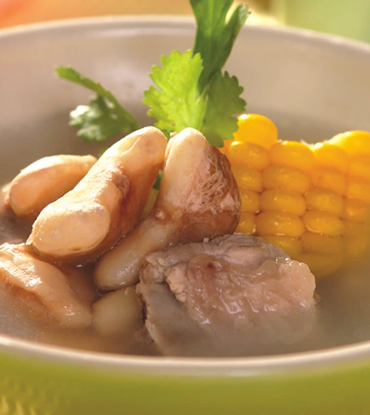 食谱:菱角排骨汤