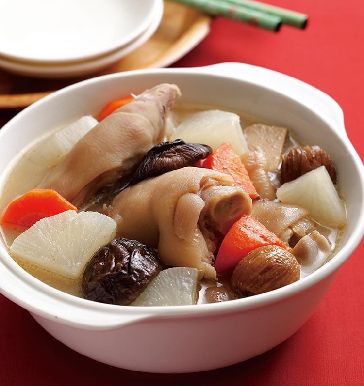 食谱:蜜枣煲猪手