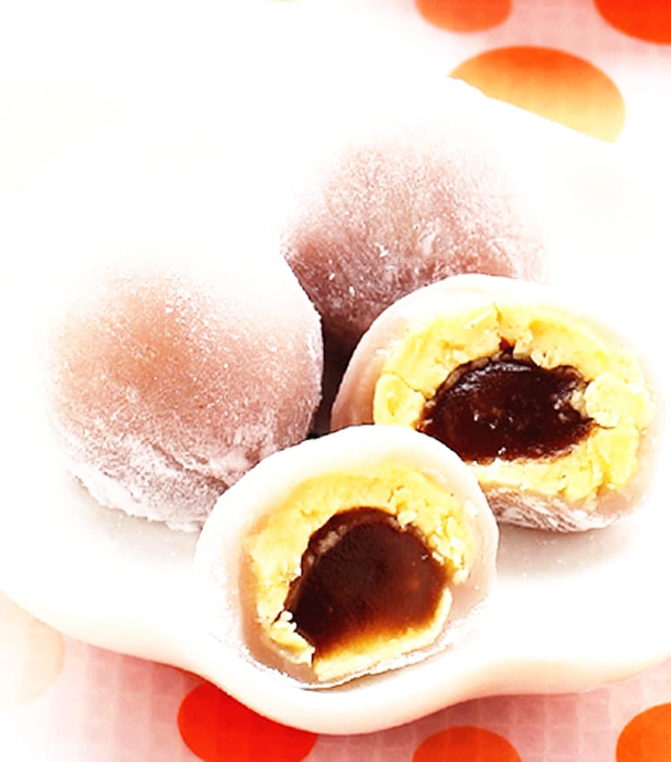 食谱:三色麻糬