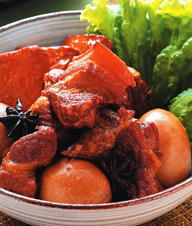 食谱:豆干卤肉