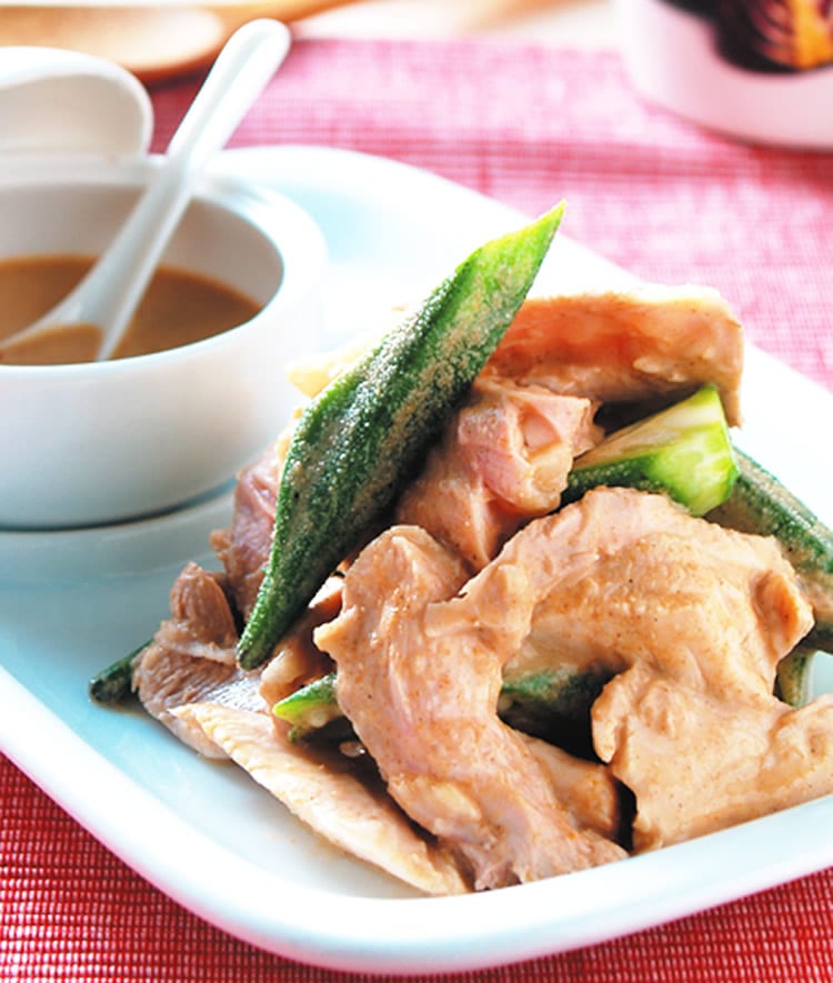 食谱:芝麻酱拌鸡片