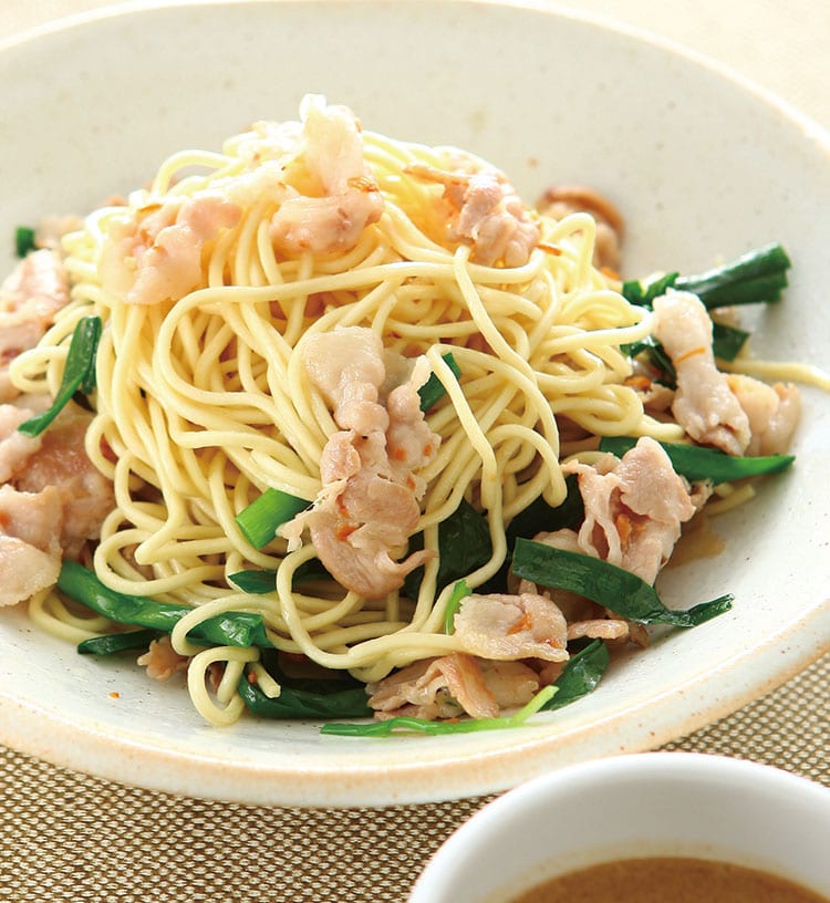 食谱:蒜香芝麻冷面