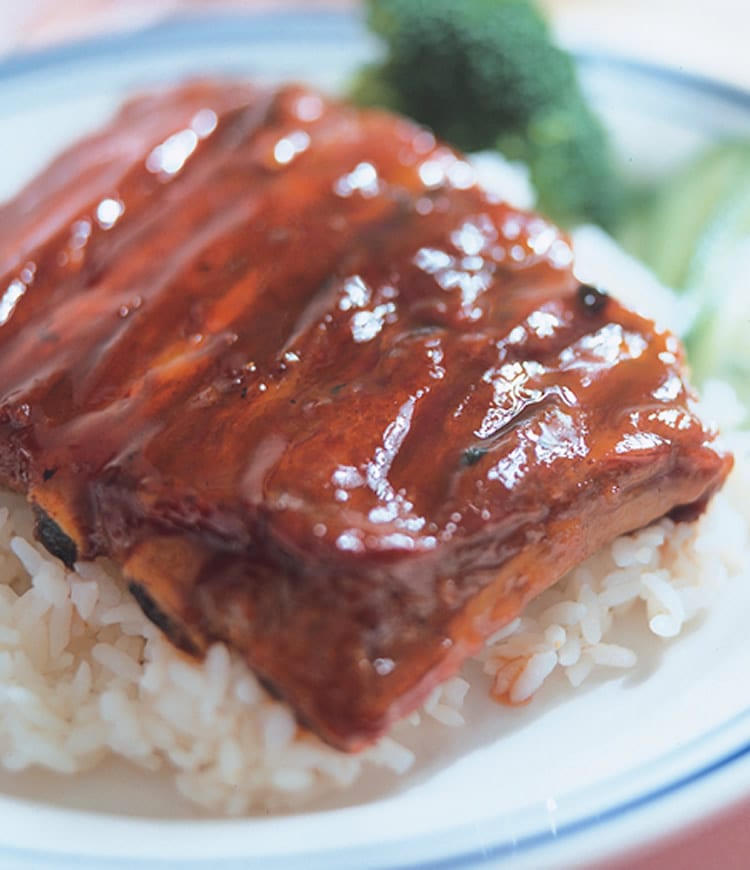 食谱:蜜汁排骨烤肉饭