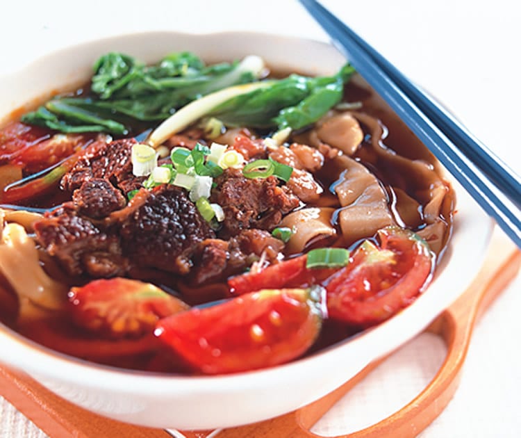 食谱:蕃茄红烧牛肉面