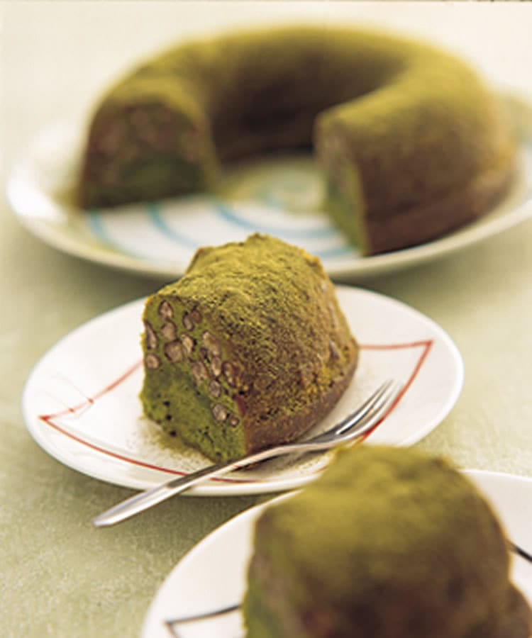 食谱:抹茶小仓蛋糕(1)