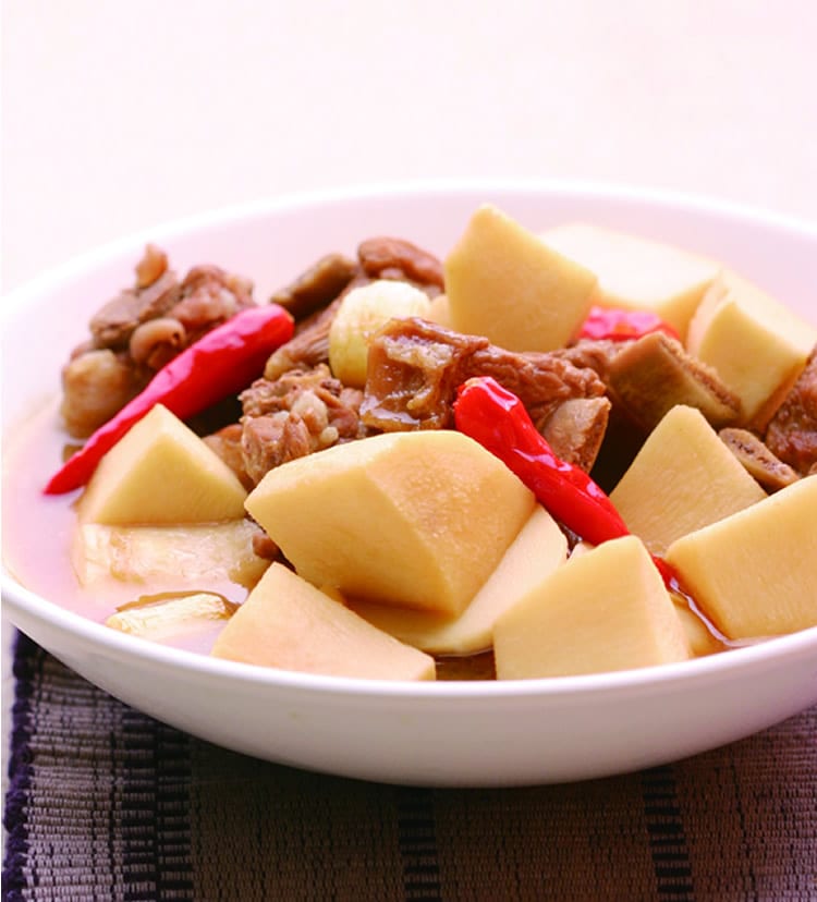食谱:竹笋烧排骨
