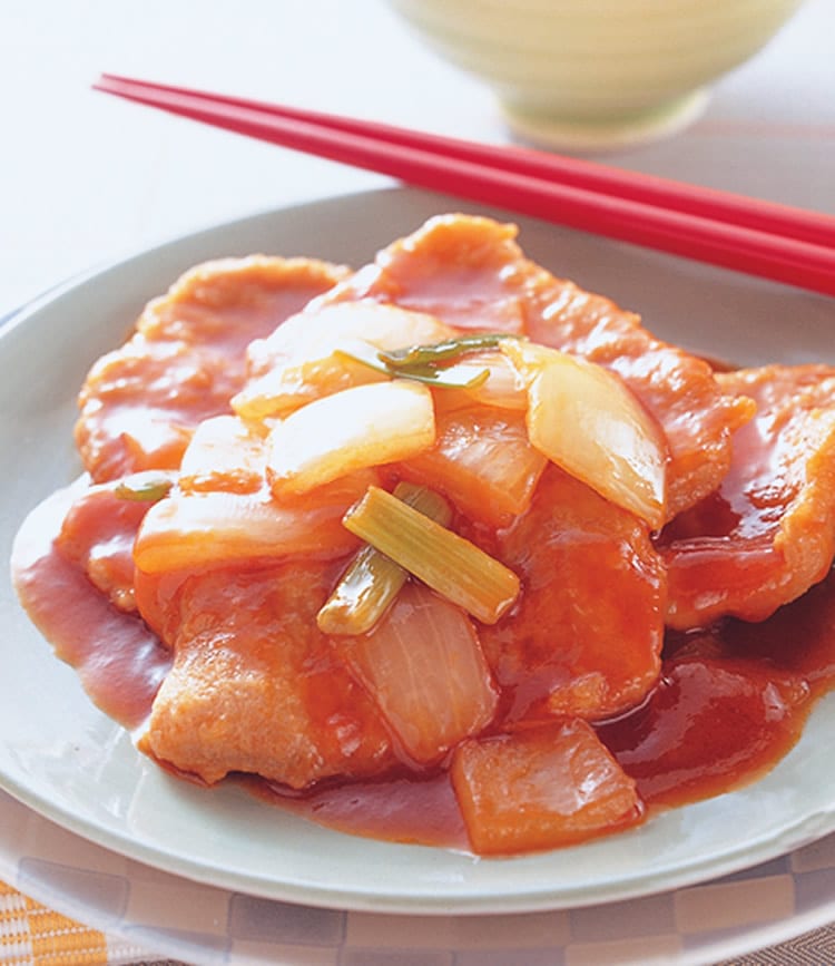 食谱:洋葱猪排(1)