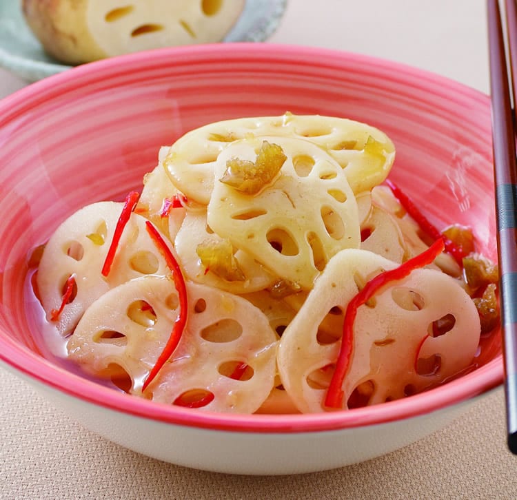 食谱:梅汁拌莲藕