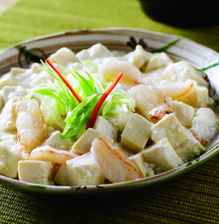 食谱:蟹肉烩豆腐