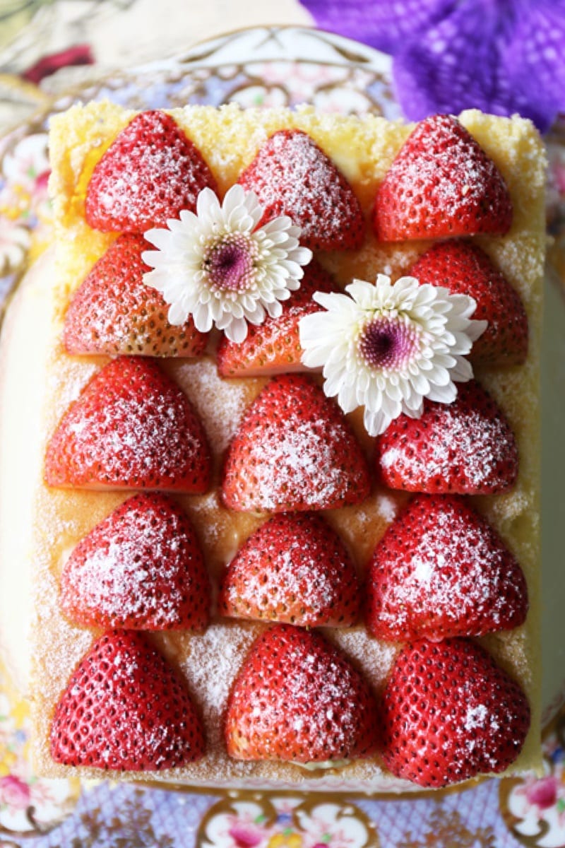维多利亚草莓蛋糕