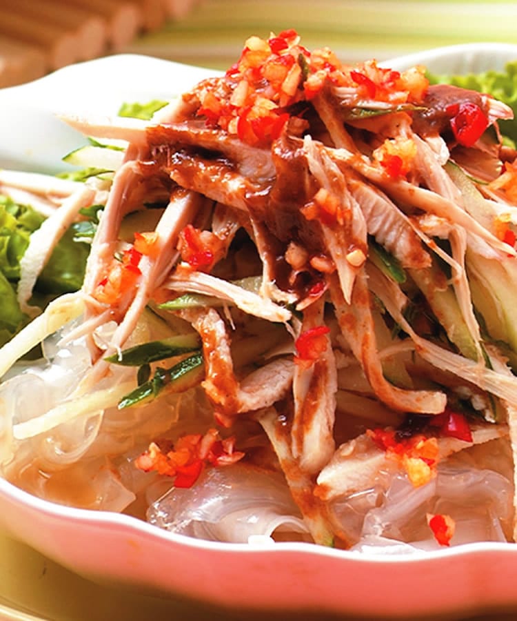 食谱:鸡丝拉皮(2)