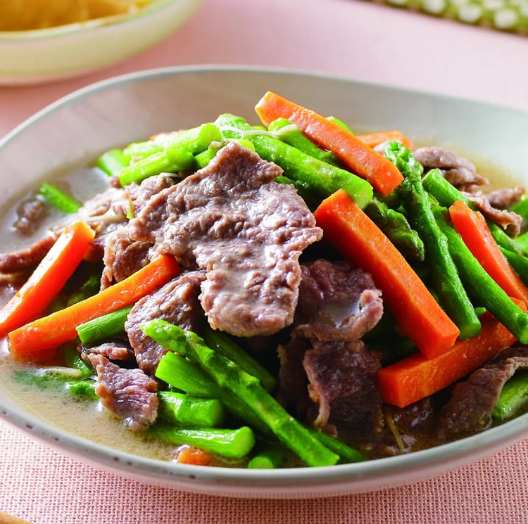 食谱:芦笋牛肉