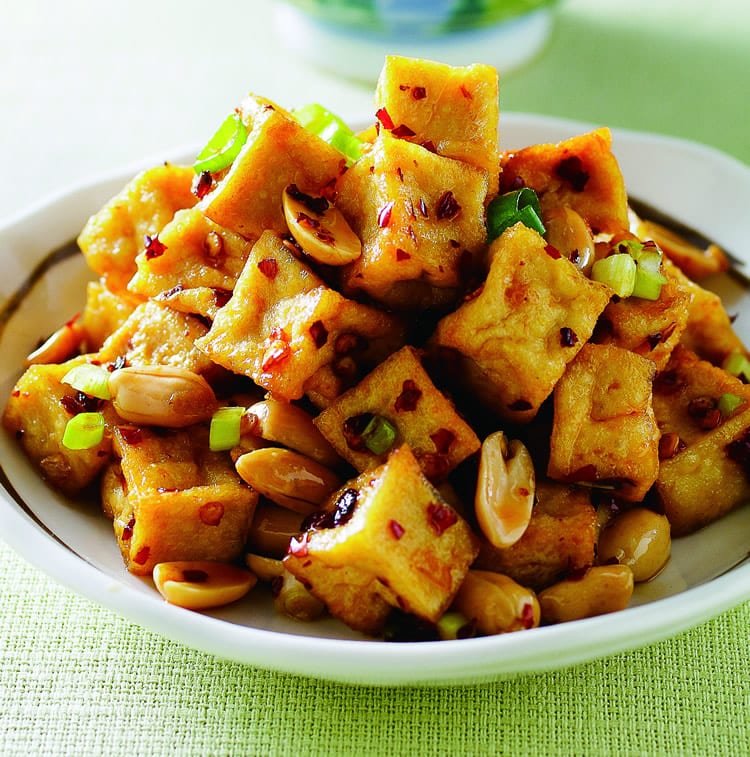 食谱:麻辣豆腐丁