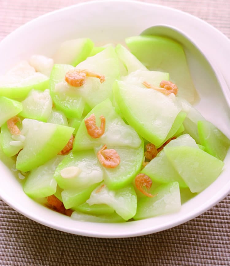 食谱:胡瓜炒虾米