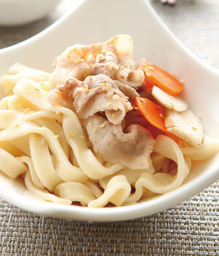食谱:牛蒡冷面