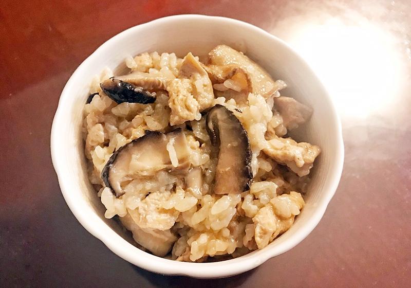 麻油鸡饭