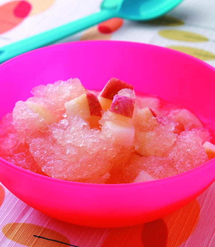 食谱:苹果果露冰