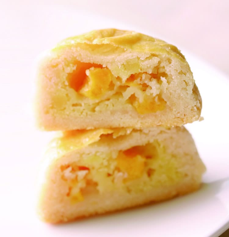 食谱:水蜜桃月饼