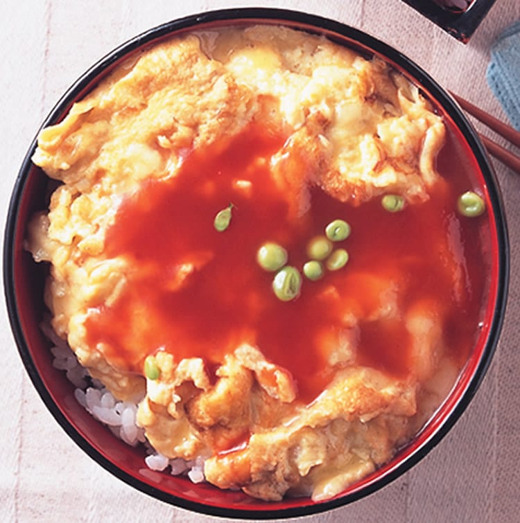 食谱:滑嫩蛋包丼
