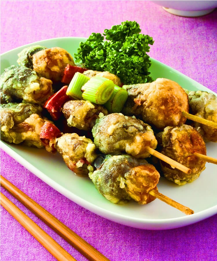 食谱:炸草菇
