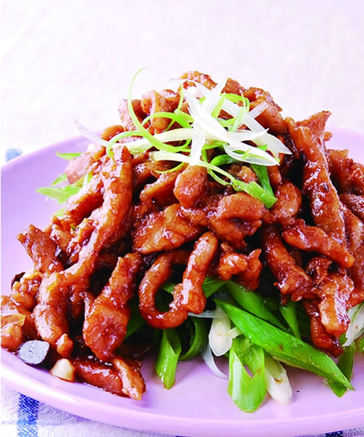 食谱:京酱肉丝(5)