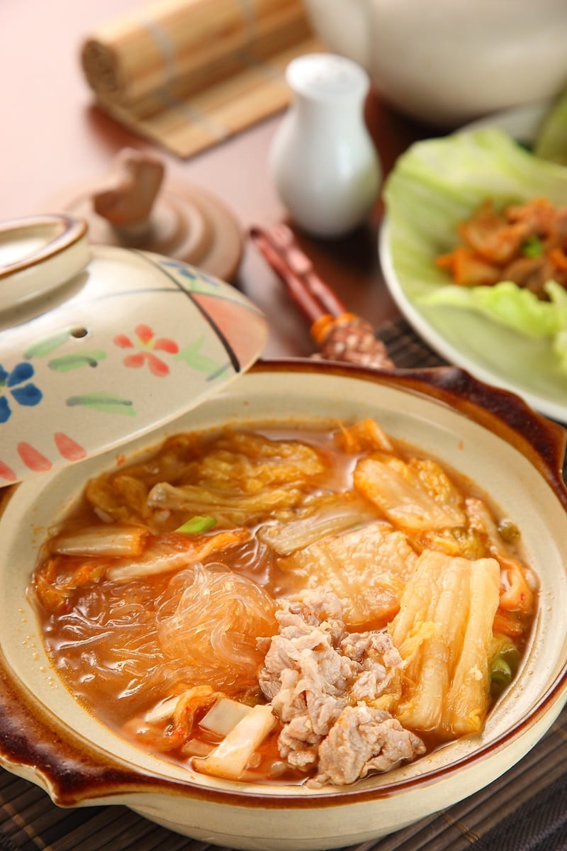 泡菜粉丝煲