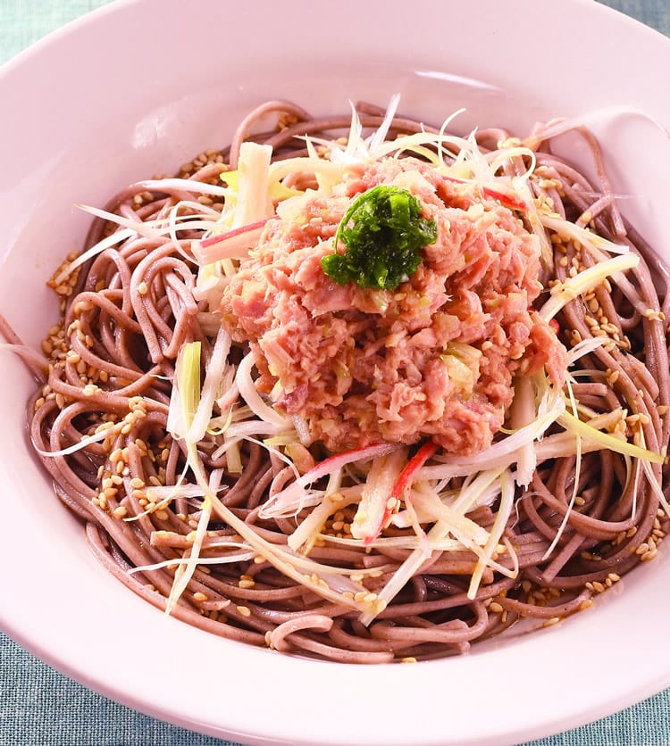 食谱:和风鲔鱼荞麦凉面