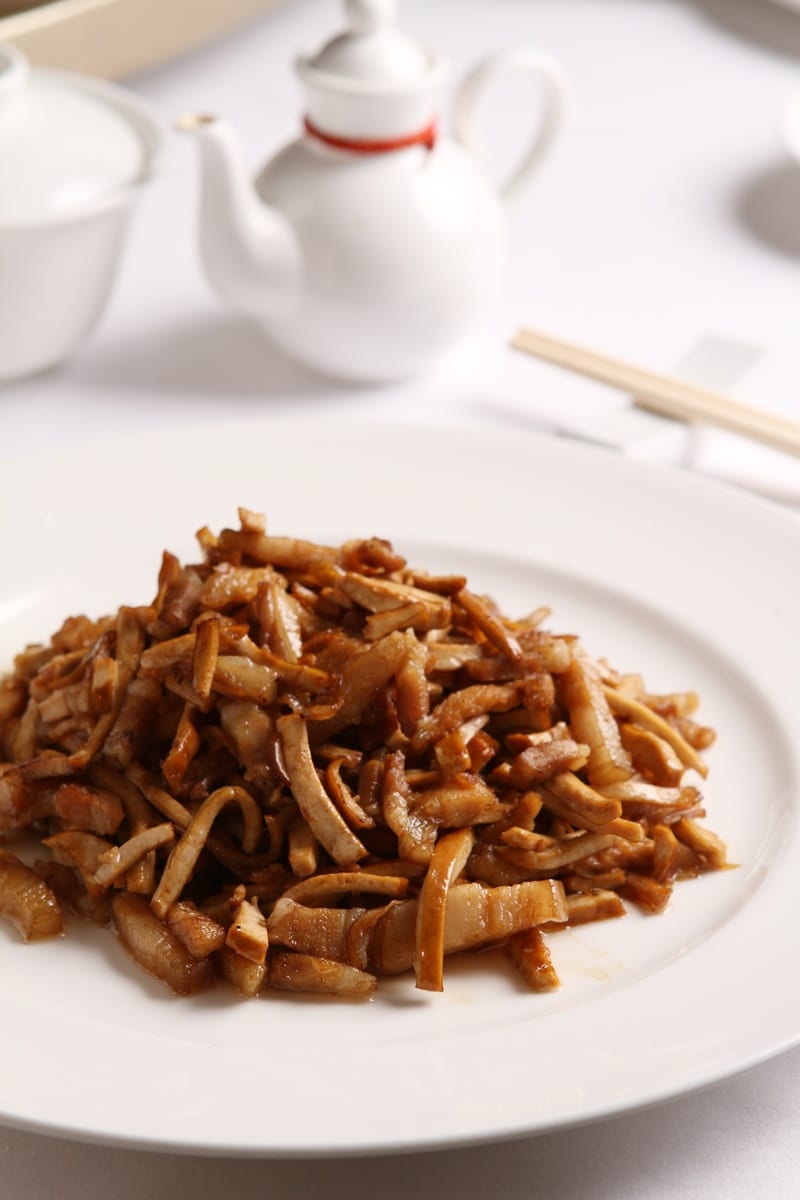 豆干炒肉丝
