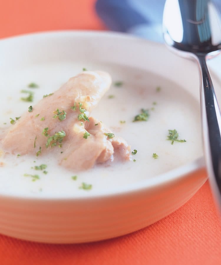 食谱:奶油鸡翅浓汤