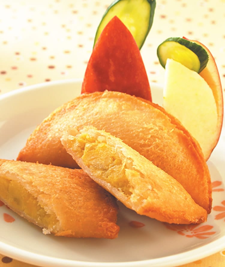 食谱:地瓜土司饺