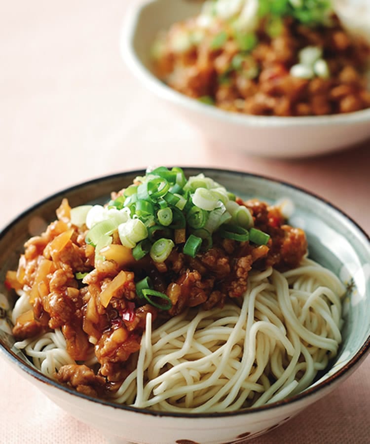 食谱:榨菜肉末拌面