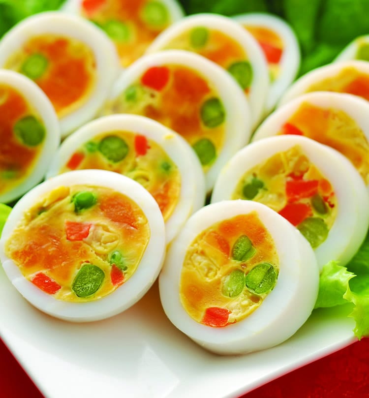食谱:三色透抽卷