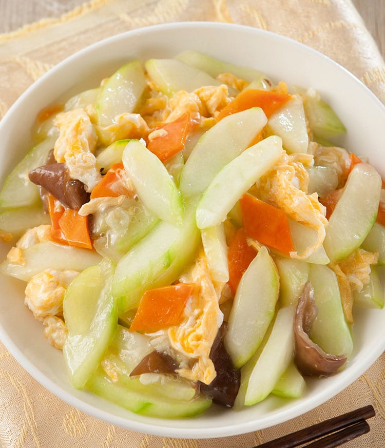 食谱:大黄瓜炒蛋
