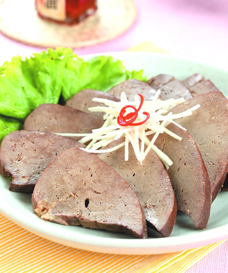 食谱:卤猪肝