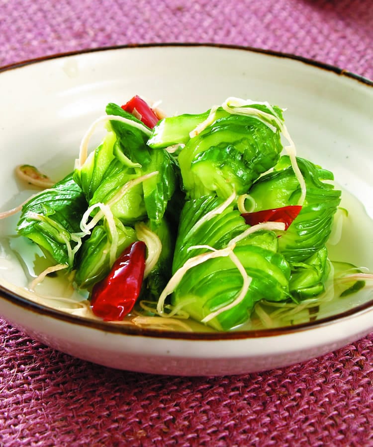 食谱:醋拌小黄瓜片