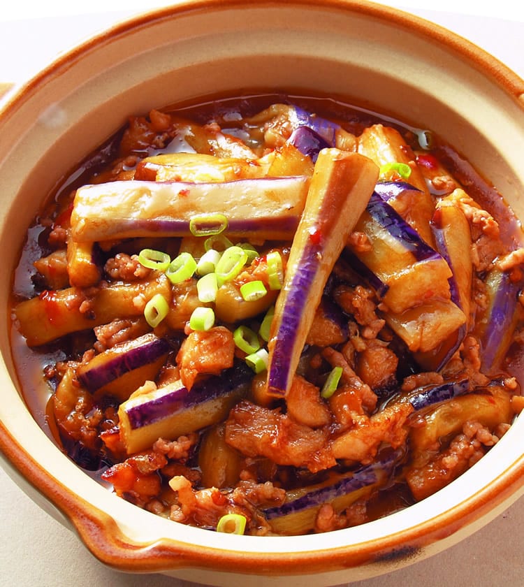 食谱:鱼香茄子煲