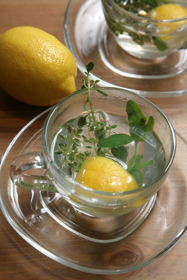 柠檬百里香草茶