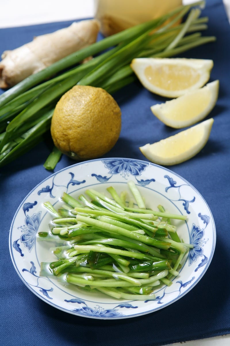 醃韭菜头
