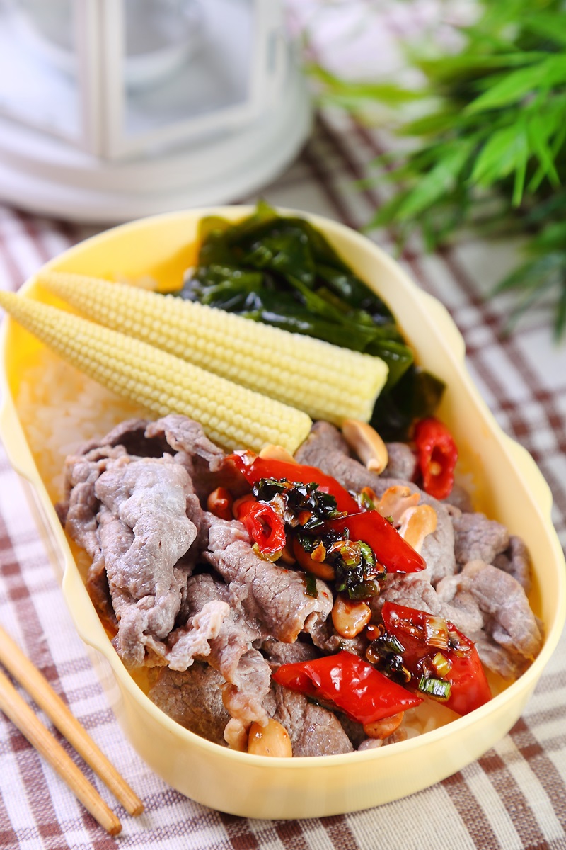 宫保麻辣牛肉片