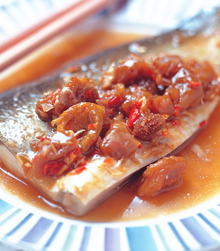 食谱:梅子蒸鱼