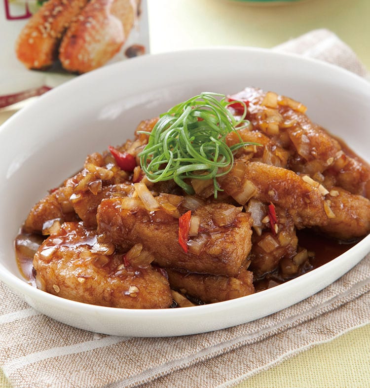 食谱:照烧鲜鱼片