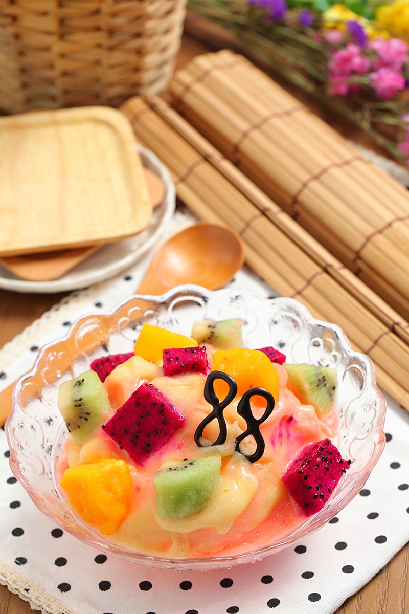 【父亲节食谱】缤纷水果冰
