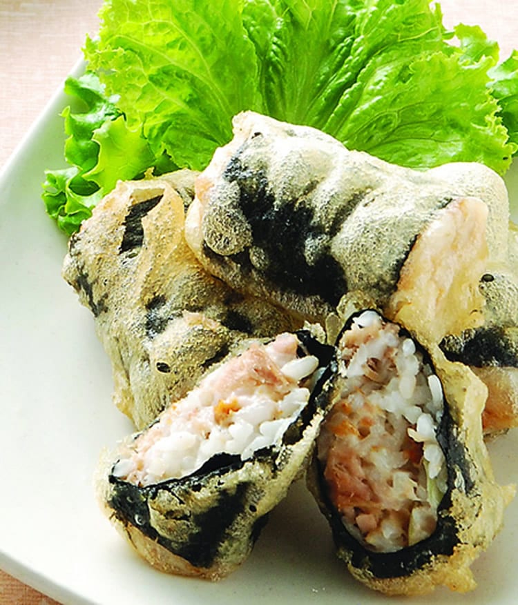 食谱:炸脆皮饭卷