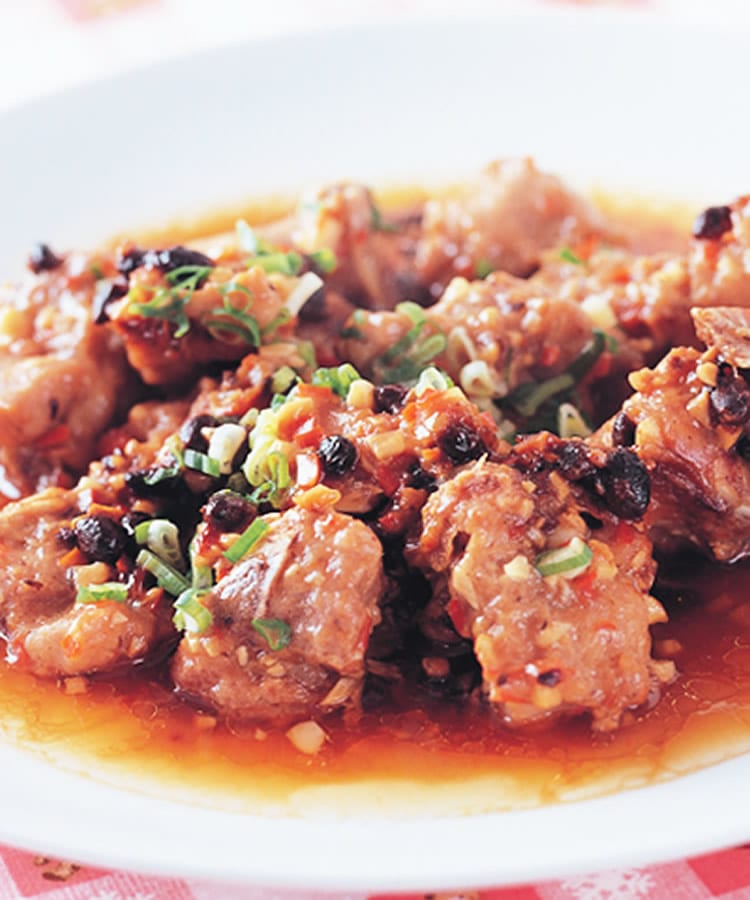 食谱:豆鼓蒸小排