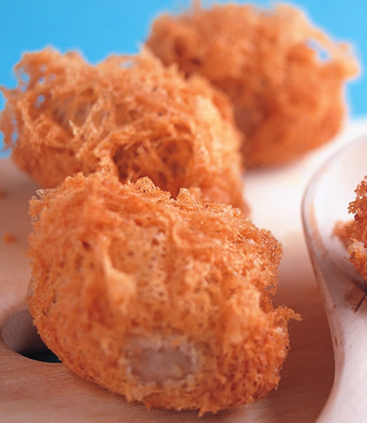 食谱:蜂巢芋头饺