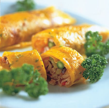 食谱:蔬菜卷饼