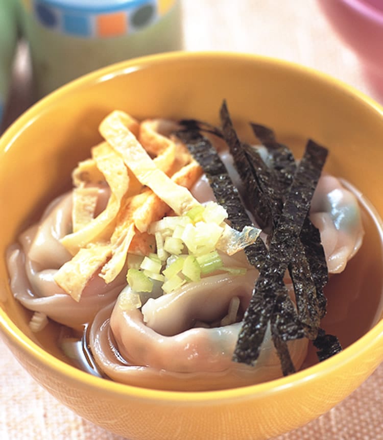 食谱:温州韭菜大馄饨