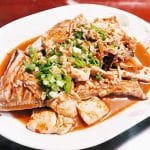 红烧剥皮鱼豆腐