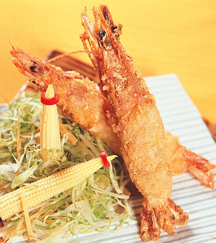 食谱:黄金虾卷