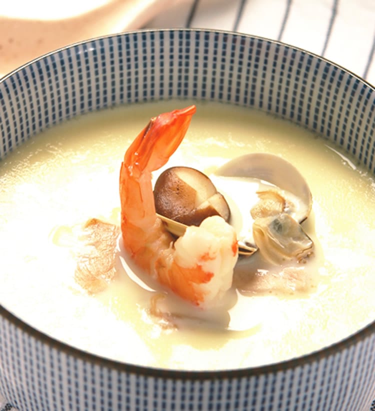 食谱:鲜奶茶碗蒸
